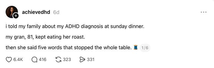 This Woman Shared Her ADHD Diagnosis With Her Family, And The Emotional Response Has People In Tears — image 4