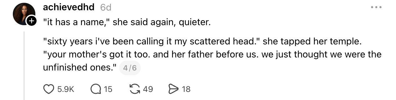 This Woman Shared Her ADHD Diagnosis With Her Family, And The Emotional Response Has People In Tears — image 7