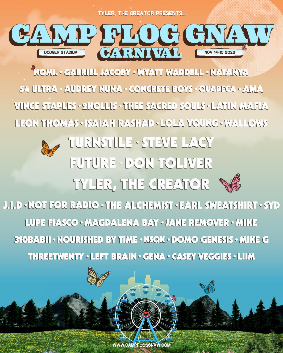 Camp Flog Gnaw Reveals 2026 Lineup — image 4
