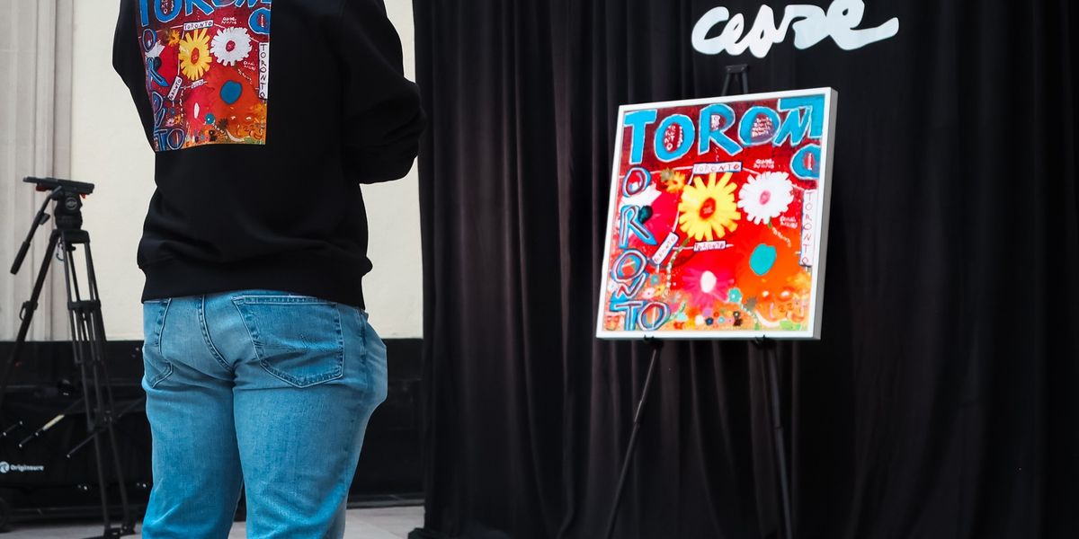 Blue Jays' Dylan Cease Premieres Painting at Art Gallery of Ontario