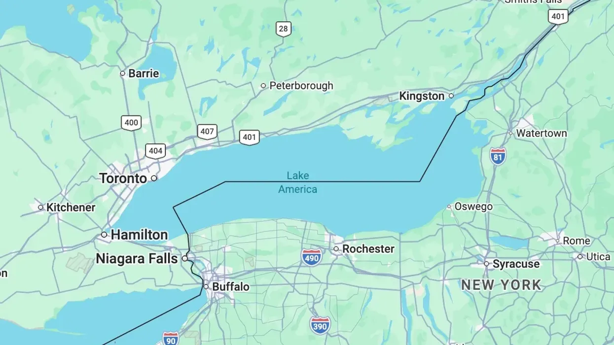 Google Maps Changes Lake Ontario to Lake America After Trump’s Executive Order — image 4