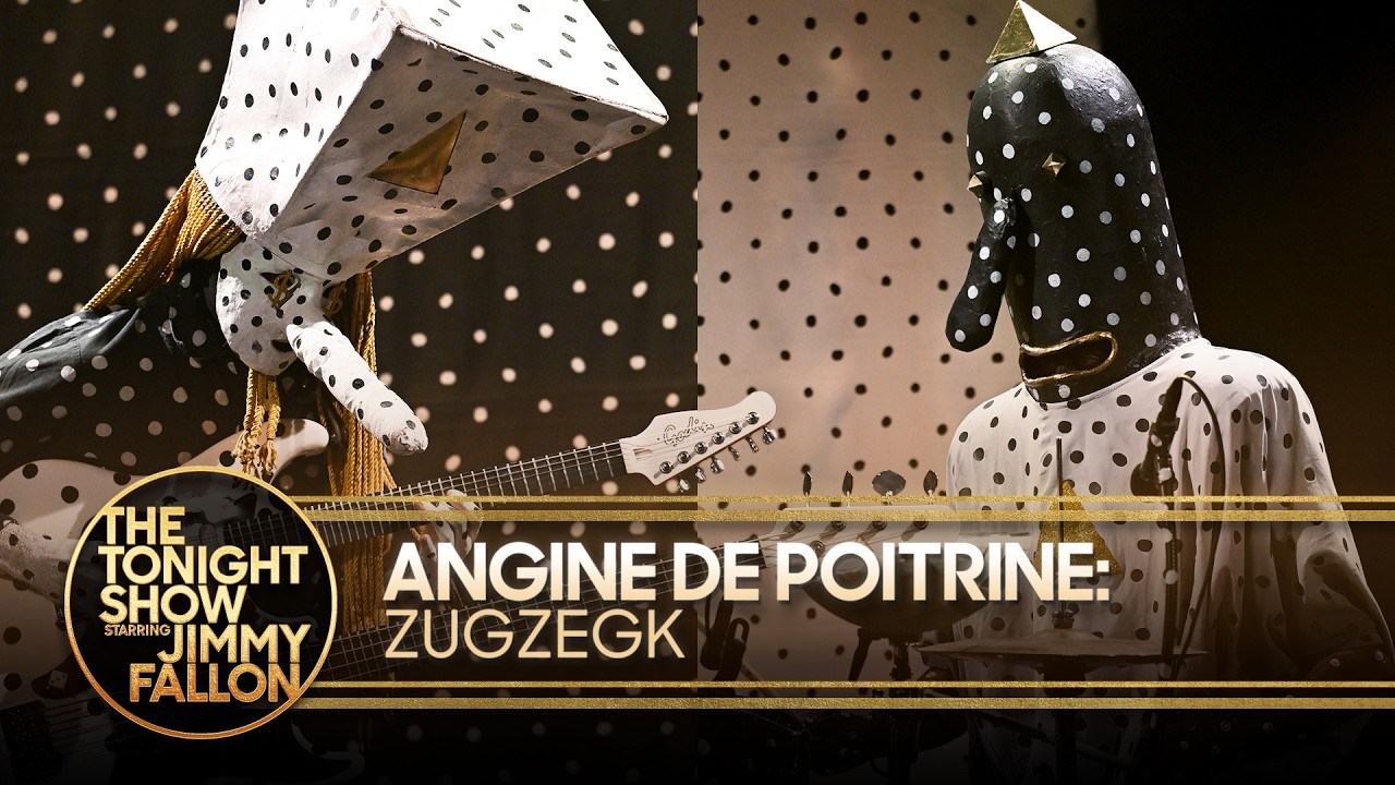 Angine de Poitrine Make US TV Debut On 'Fallon' — image 5